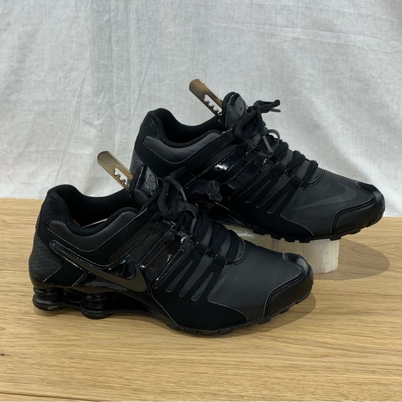 Nike Shox Triple Black Athletic Shoes (2024) Women’s Size 7 - Picture 2 of 9